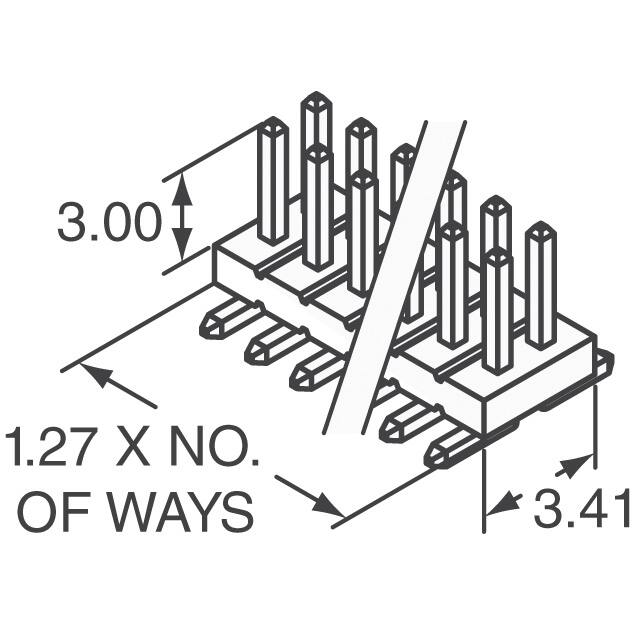 M50-3604542 Harwin Inc.  Headers Male Pins